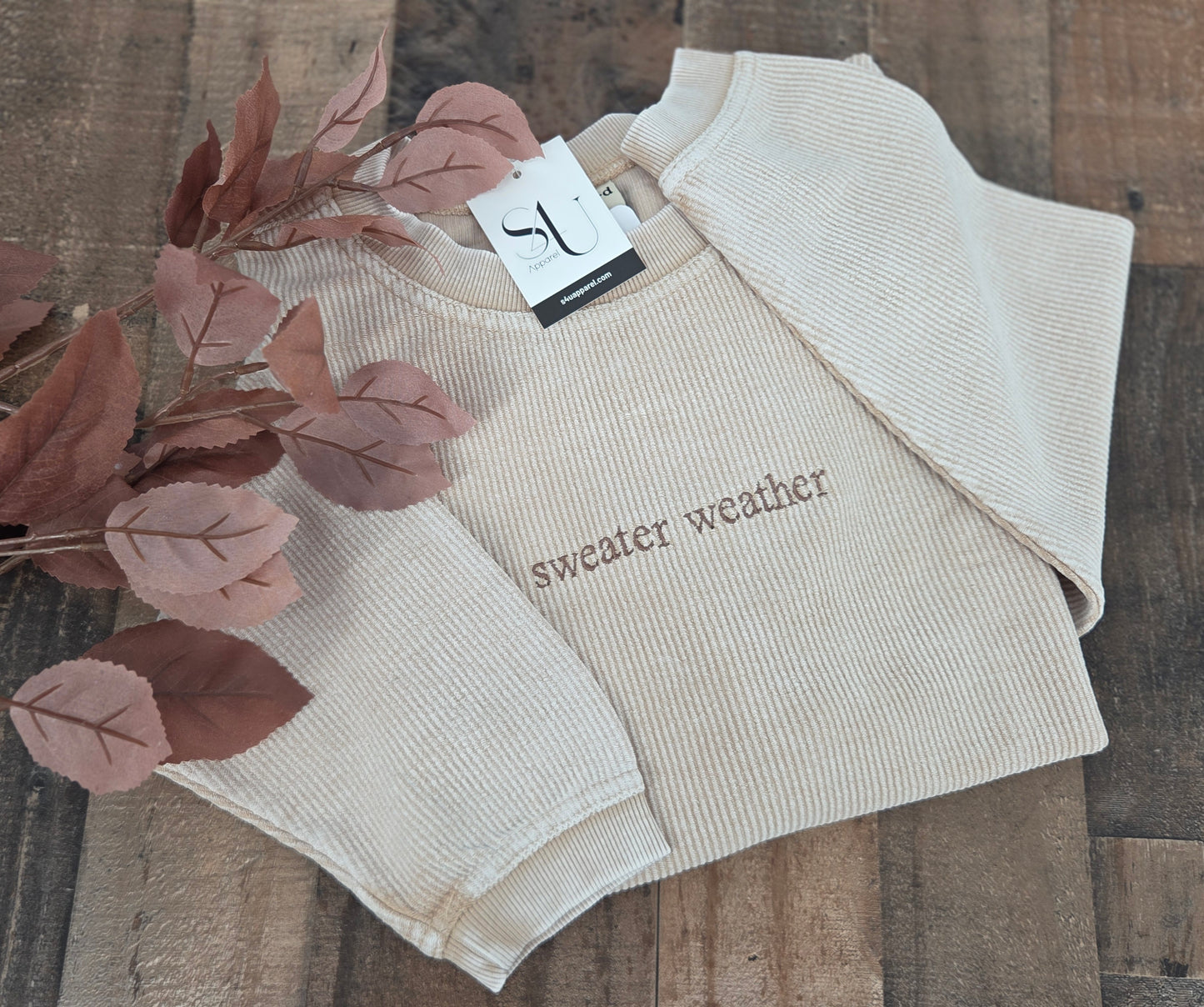 Sweatshirt Weather Corduroy Crewneck