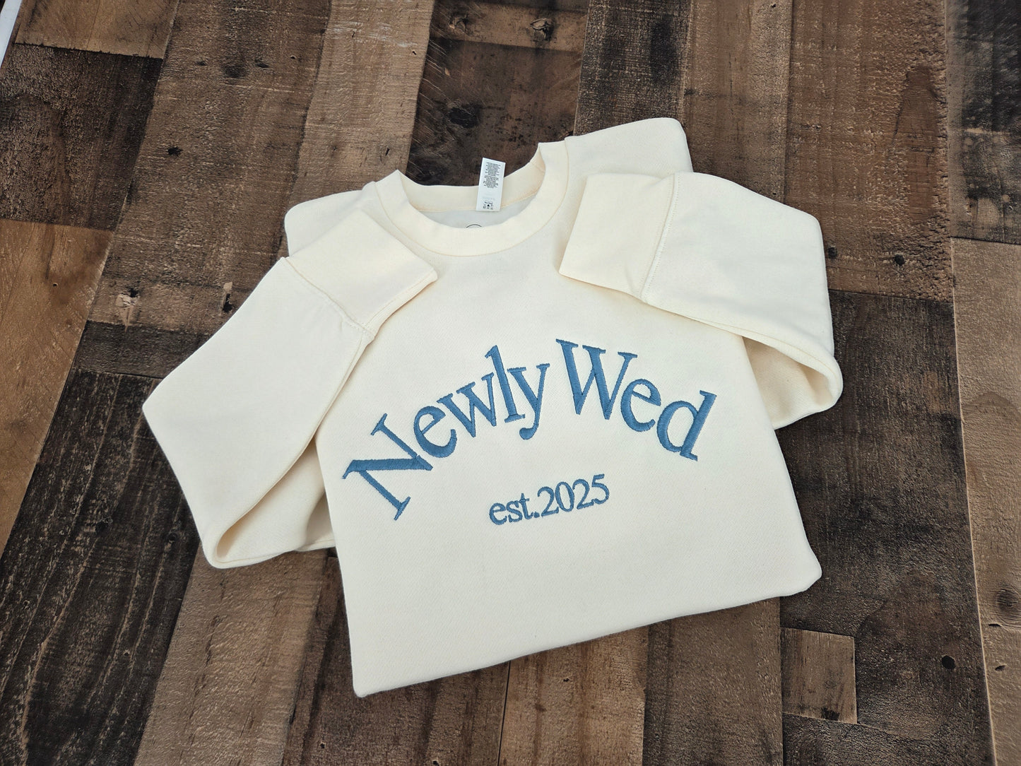 Personalized Newlywed Embroidered Tracksuit